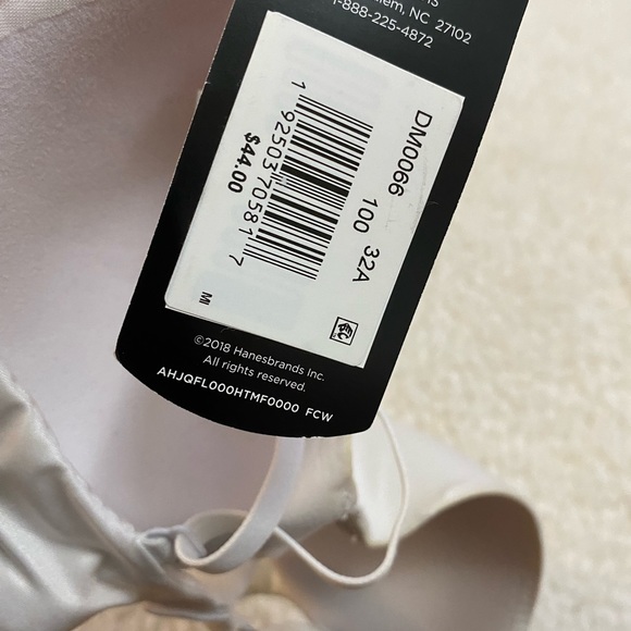 Maidenform T-Shirt Bra Fab Fit Convertible Women's Multi Way Bra, White New 32A - Picture 4 of 7